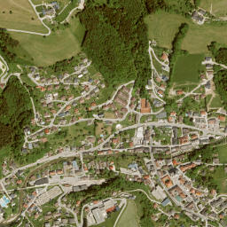 Ybbsitz map(satellite map)