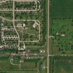 1865-1899 25th Street Northeast, Grand Forks AFB High Resolution Satellite Map
