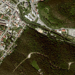 Berndorf map(satellite map)