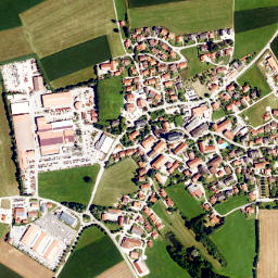 Tuntenhausen map(satellite map)