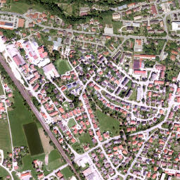 Laufen map(satellite map)