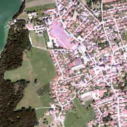 Eggstätt map(satellite map)