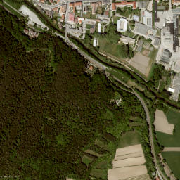 Hirtenberg map(satellite map)
