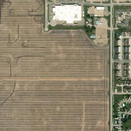 Satellite view of University of North Dakota Golf Course