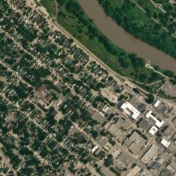 Grand Forks map(satellite map)