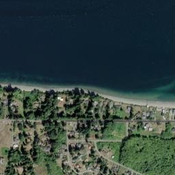Hansville map(satellite map)