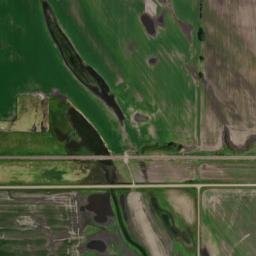 Grand Forks County map(satellite map)