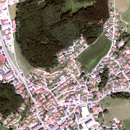 Bad Endorf map(satellite map)