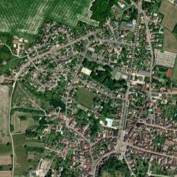 Seignelay map(satellite map)