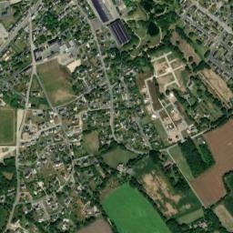 Plonéour-Lanvern map(satellite map)
