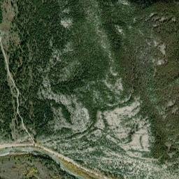 2098 Teton Canyon Road, Choteau, MT High Resolution Satellite Map