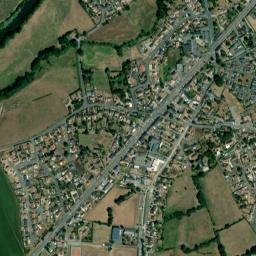 Guécélard map(satellite map)