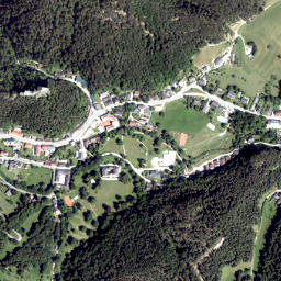 Gutenstein map(satellite map)