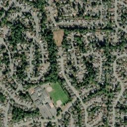 Silver Firs map(satellite map)