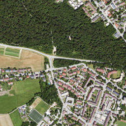 Geretsried map(satellite map)