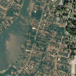Martha Lake map(satellite map)