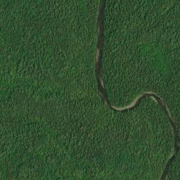 Satellite view of The Devil’s Kettle