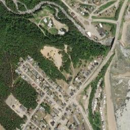 Saint-Siméon map(satellite map)