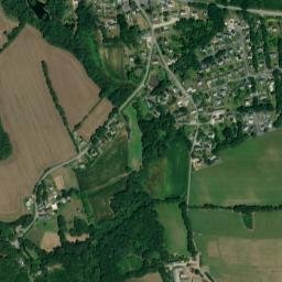Rédené map(satellite map)