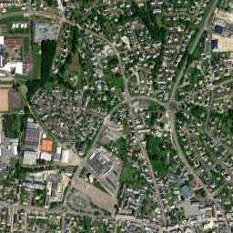 Bain-de-Bretagne map(satellite map)