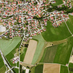Hohenfurch map(satellite map)