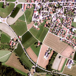 Teisendorf map(satellite map)