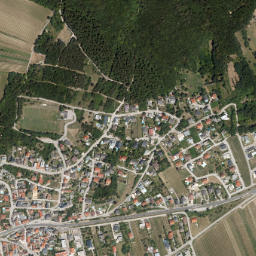 Grosshöflein map(satellite map)