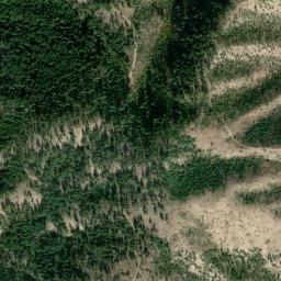 Satellite view of Bear Mountain Golf Course