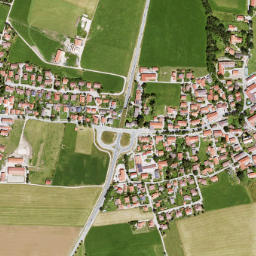 Warngau map(satellite map)