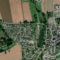 Sérent map(satellite map)