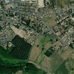 Cérans-Foulletourte map(satellite map)