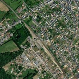 Écommoy map(satellite map)