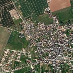 Oucques map(satellite map)