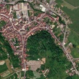 Jussey map(satellite map)