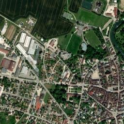 Chablis map(satellite map)