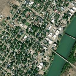 Fort Benton map(satellite map)