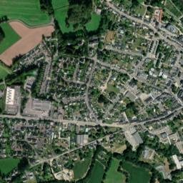 Malestroit map(satellite map)