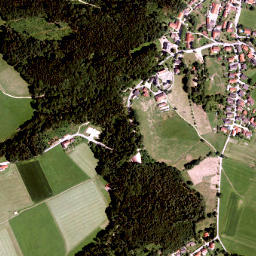 Ainring map(satellite map)