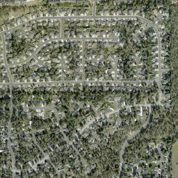 Satellite view of Shenandoah Forest Park Golf Course