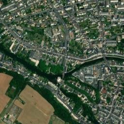 Vendôme map(satellite map)