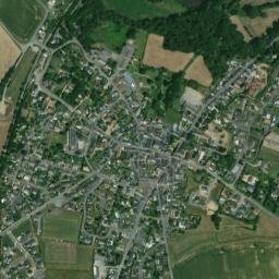 Chemazé map(satellite map)