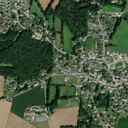 Plaudren map(satellite map)