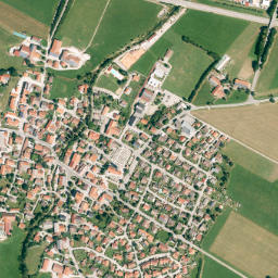 Unterthingau map(satellite map)