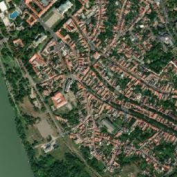Vác map(satellite map)