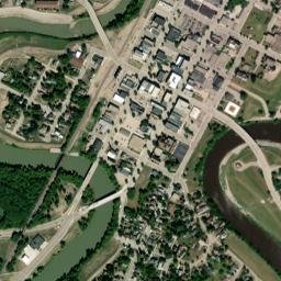 Crookston map(satellite map)
