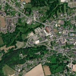 La Gacilly map(satellite map)