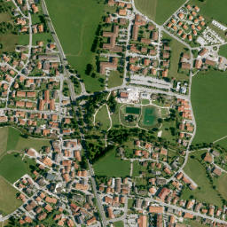 Inzell map(satellite map)