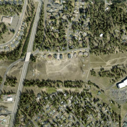 10605-10611 North Nelson Road Spokane High Resolution Satellite Map