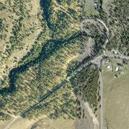 9803-10199 West 7 Mile Road, Spokane High Resolution Satellite Map