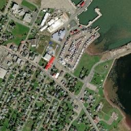 Shippagan map(satellite map)